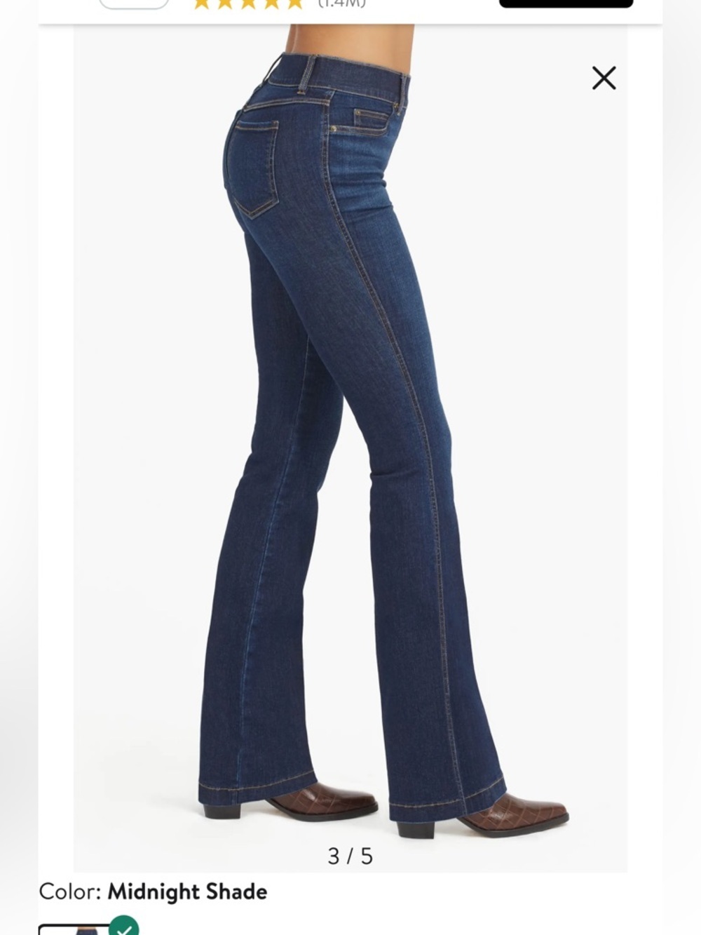 Flare Jeans Spanx size Medium - Picture 3 of 6